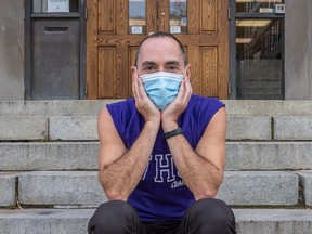 "I'm petrified that I'm going to get (COVID-19),” says Jeff Kosow, who teaches physical education and leadership at Westmount High School. "I'm an asthmatic. I have my pump with me all the time. I feel I'm in a category that's a dangerous zone."