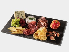 Sophisticated flavours turn potato chips into a charcuterie board staple. Miss Vickie's Signatures, Apple Cider Vinaigrette & Shallots flavour chips, MissVickies.ca