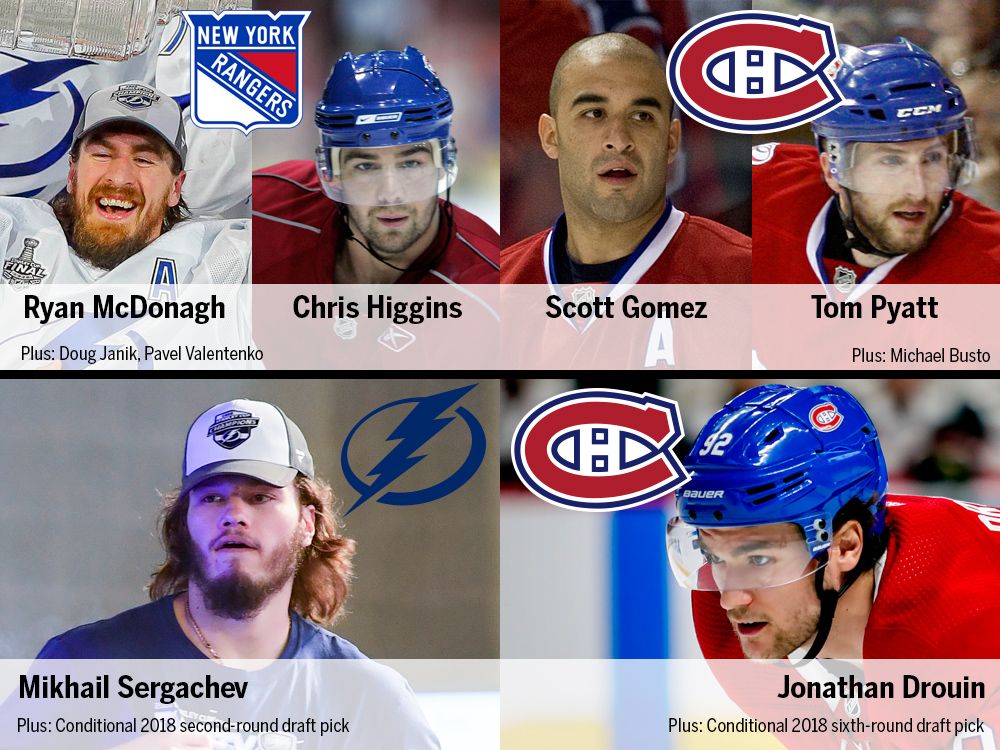 Worst trades in Canadiens history: McDonagh and Sergachev slip away