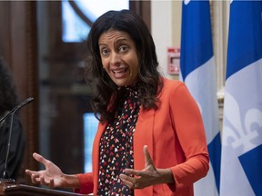 Liberal leader Dominique Angled noted that Quebec has 45 per cent of the nations's COVID-19 patients and challenged Premier François Legault to admit the province's performance in dealing with the health crisis was the worst in the country.
