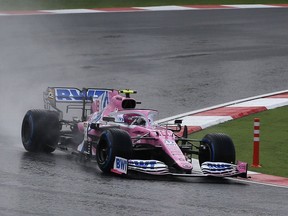 Lance Stroll in action during the race Turkish Grand Prix on Nov. 15, 2020.