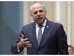 Quebec Economy Minister Pierre Fitzgibbon rose in the National Assembly to say he had always acted in good faith as a cabinet minister and had never placed himself in a conflict of interest or profited personally from any relationship with a businessperson or lobbyist.
