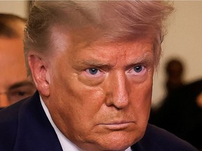 U.S. President Donald Trump arrives to speak about prescription drug prices during an appearance in the Brady Press Briefing Room at the White House in Washington, D.C., on Friday, Nov. 20, 2020.