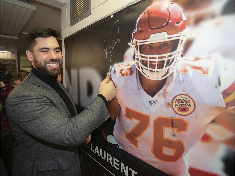 Former Chiefs star and medical doctor Laurent Duvernay-Tardif