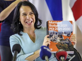 The opposition charges that Mayor Valérie Plante's administration has lost control of spending, hiring more than 1,300 employees since it came into power and adding to the overall debt level.