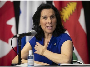 Mayor Valérie Plante, seen in a file photo, noted that hers was the first city administration to appoint a member of the executive committee responsible for the French language.