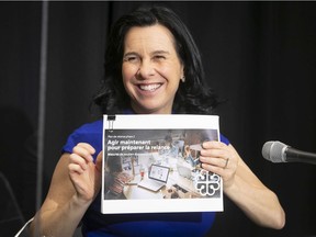 “We are going to continue to support our economy and our companies as long as it’s required,” Mayor Valérie Plante said Thursday as she presented Montreal's economic relaunch plan.