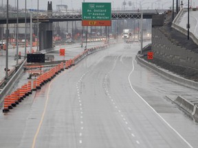 Highway 20 West will be closed between the Turcot and St-Pierre (Route 138) Interchanges from Friday at 10 p.m. to Monday at 5 a.m.
