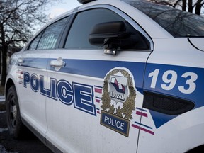 A Laval police car.