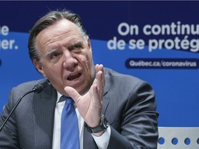 "The virus is in every region of Quebec, it's growing and it's dangerous,” Premier François Legault said. "It will be a quiet Christmas. We won't be able to receive people."