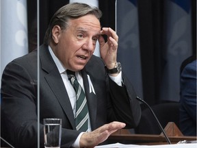 Quebec Premier François Legault noted that in the past, Ottawa financed health spending in the provinces to the tune of 50 per cent, but now it is down to 22 per cent.