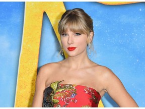 (FILES) In this file photo US singer Taylor Swift arrives for Universal Pictures' world premiere of "Cats" at Alice Tully Hall on December 16, 2019 in New York City. - Taylor Swift has confirmed that the rights to her first six albums have been sold to a private equity firm without her knowledge, in the latest dispute over the pop megastar's lucrative back catalog. The 30-year-old singer has become one of the most bankable musicians in the world after more than a decade of chartbusting hits including "Shake It Off" and "I Knew You Were Trouble".