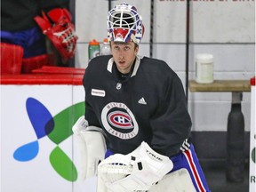 Canadiens goalie Jake Allen, 30, has been a starter and a backup during his NHL career and knows his job is to be ready whenever he gets the call.