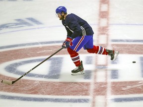 After a week off, the Canadiens are expected to practise around 6 p.m. Monday at the Bell Sports Complex in Brossard.