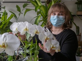 Florists are considered an essential service during the current lockdown, but flower shop owner Lilia Minacova says many people aren't aware they're open, and business has been very slow.