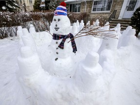 Dorval's snowman contest will be held from Feb. 1 to 28.