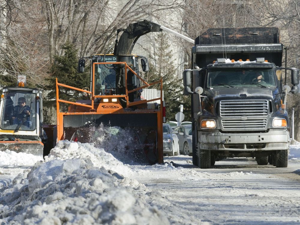 Montreal to launch first snow clearing operation Sunday | Montreal Gazette