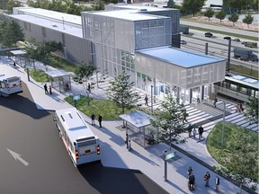 The Anse-à-l'Orme station will be the REM's terminal station on the West Island, located in Ste-Anne-­de-Bellevue. It will be equipped with a park-and-ride lot and a bus terminal to serve neighbouring municipalities.