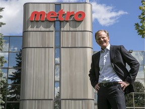 “Online sales are here to stay," says Metro CEO Éric Richer La Flèche.