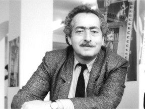 Dimitri Eipides, co-founder of the Festival du nouveau cinéma, on Oct. 9, 1986.