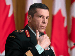 Maj.-Gen. Dany Fortin, who is overseeing the federal government’s COVID-19 vaccine rollout.