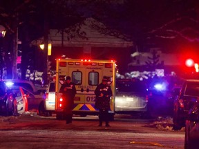 A Montreal ambulance.