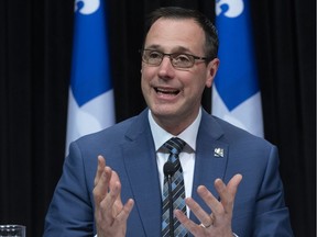 Education Minister Jean-François Roberge says he now expects the K-4 spots to be available between "now and 2025-2026."