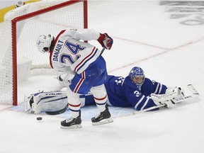 Canadiens' Phillip Danault missed a golden opportunity to win Wednesday night's game against the Leafs when he couldn't beat Frederik Andersen on a breakaway in overtime. The defensive centre should never have been on the ice, Brendan Kelly writes.