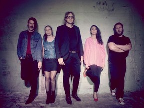 “We’re trying to perform them as if we’re playing a live show,” Jace Lasek, centre, says of the Besnard Lakes' upcoming live-streamed sessions. “We’ll have our crazy lasers, fog machines and strobe lights.”