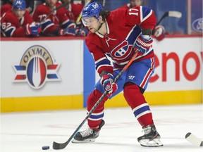 Heading into Thursday night's game against the Edmonton Oilers at the Bell Centre, Josh Anderson had recorded nine goals in his first 13 games with the Canadiens.