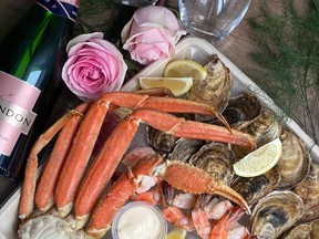 Lucille's Oyster Dive is one of many Montreal restaurants offering special takeout menus for Valentine's Day this year.