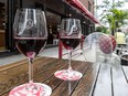 Generic wine glasses in Montreal on Thursday July 16, 2020. Dave Sidaway / Montreal Gazette ORG XMIT: 64742