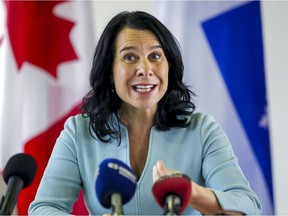 "When we drew up our strategy for 6,000 social housing units, we were basing it on regular investments by the Quebec government, year after year," says Montreal Mayor Valérie Plante.