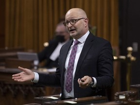 Minister of Justice and Attorney General of Canada David Lametti responds to a question during Question Period in the House of Commons Tuesday Dec. 8, 2020 in Ottawa.