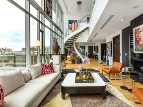 This residence at the Ritz-Carlton was the highest-recorded MLS condominium sale in Quebec’s history. SUPPLIED