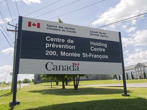 Detainees at the Centre de surveillance de l’immigration de Laval say they are being held in cramped quarters that are badly maintained.