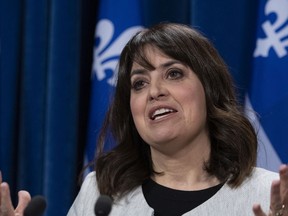 Parti Québécois education critic Véronique Hivon says half-classes offer a double benefit: less students at school, but also less students in classrooms.