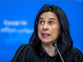"We are not satisfied by the amounts provided to relaunch the metropolitan region," Montreal Mayor Valérie Plante said in response to the Quebec budget, expressing concern over "the widening gap for investment loans between Montreal and the regions."