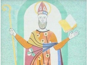 A report commissioned by the city of Granby found that it would cost more than $56,000 to remove Alfred Pellan's mural of St. Patrick from its present home, which is slated for demolition this spring.