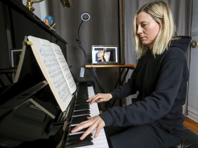 When Kara Keith bought herself a small computer and began offering piano lessons online, her pandemic-spurred slump ended. “I’m really busy now. It’s kind of incredible. I can’t believe it.”