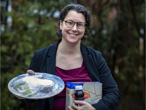 "We have distributed 100 seder plates to our members and whoever wanted to have one, together with a box of matzo, a bottle of grape juice and everything everybody needs,” says Rabbi Lisa Grushcow of Temple Emanu-El-Beth Sholom.