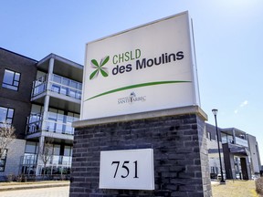 The first COVID-19 case at CHSLD des Moulins in Terrebonne was detected in an auxiliary nurse who worked within the first 48 hours of showing flu-like symptoms.