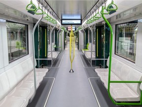 The driverless cars destined for the Réseau express métropolitain light-rail network were built by Alstom.