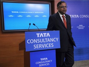 Tata Sons chairman Natarajan Chandrasekaran.