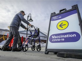 Quebec set a record in vaccinations on Thursday: 54,951. To date, 13.2 per cent of the population has been partially vaccinated. The rate is noticeably higher in Montreal, 18.42 per cent, after 16,273 shots were administered on Thursday.