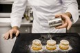 Pastry Chef Roland Del Monte, at the Sofitel Montreal.