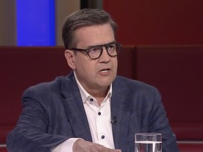 Denis Coderre appears on Tout le monde en parle on Sunday, March 28, 2021.