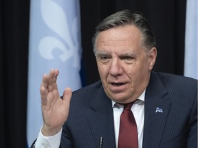"We want to go gradually (in easing restrictions). We have to stay prudent. The last thing we want is to go backward," Quebec Premier François Legault says.
