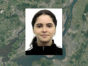 Sara Khettab, 15, is 5 feet 4 inches tall and has hazel eyes and brown hair. She disappeared from her home in Anjou.