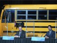 CP-Web. Quebec Premier Francois Legault and Prime Minister Justin Trudeau attend a news conference in Montreal, on Monday, March 15, 2021.